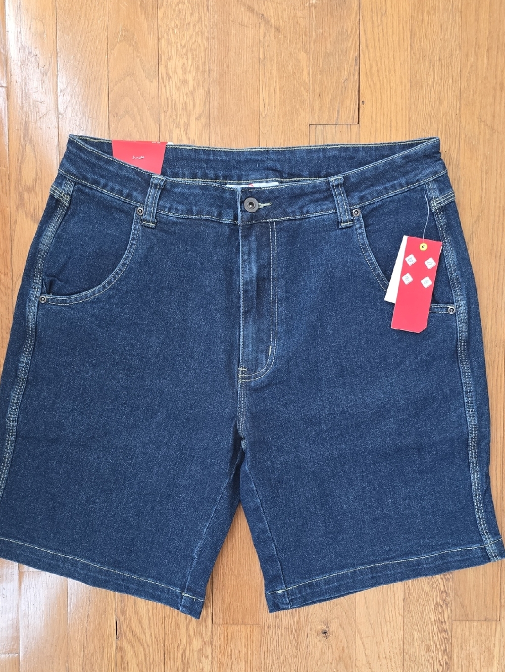 HALLSTATT BRAND MEN'S BLUE JEAN SHORTS SIZE 32